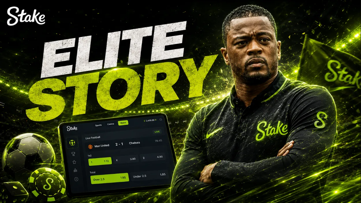 Patrice Evra: from elite football to the Stake story